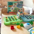 Miniatyrbillede 6 af 11: WOOPIE Montessori Dinosaur Puslespil – Form spil