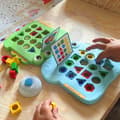 Miniatyrbillede 7 af 11: WOOPIE Montessori Dinosaur Puslespil – Form spil