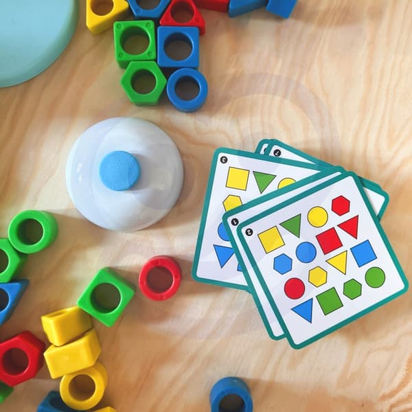 WOOPIE Montessori Dinosaur Puslespil – Form spil