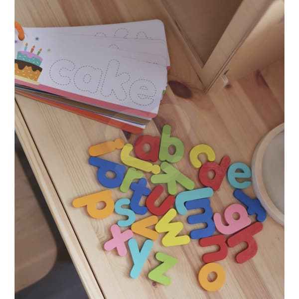 TOOKY TOY Montessori alfabetpuslespil – 57 brikker
