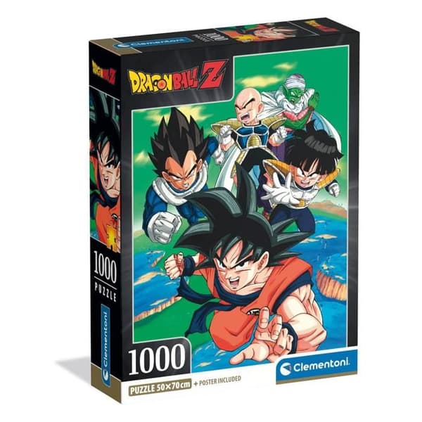 Pussel kompakt 1000 bitar Clementoni Dragon Ball Z