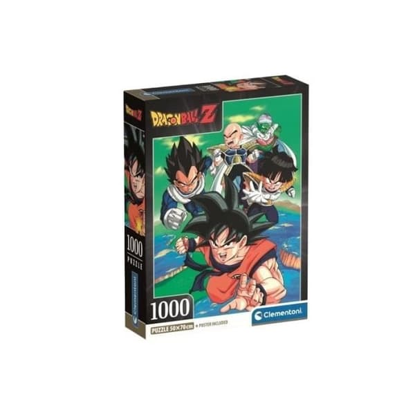 Pussel kompakt 1000 bitar Clementoni Dragon Ball Z