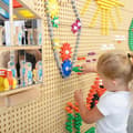 Miniatyrbillede 6 af 9: MASTERKIDZ vægpanel gear og kæde – 79 stk. Byg din egen mekanisme