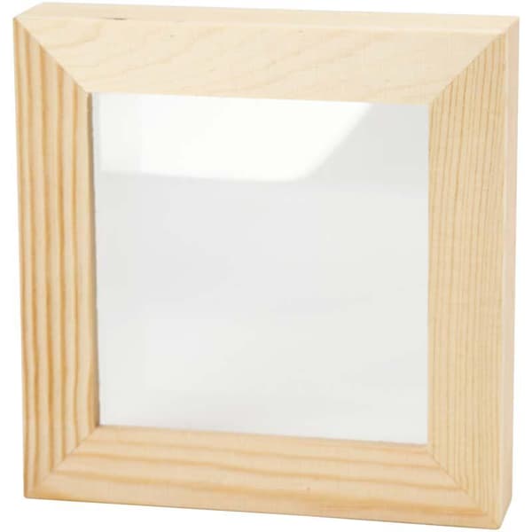 Ram 3D 12,3x12,3 cm Furu 1 st
