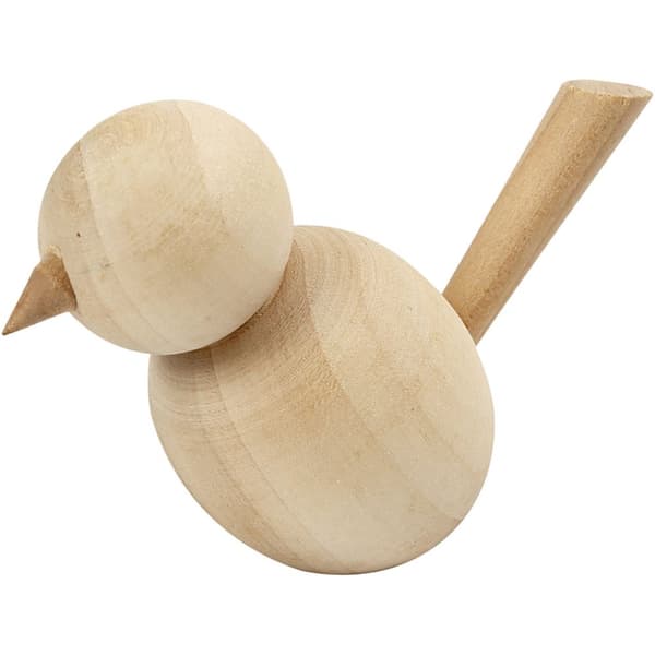 Fugl, H: 7,6 cm, 1 stk.