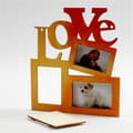 Miniatyrbild 5 av 5: Ramar 10 st - Plywood - stl. 19,7x16 cm