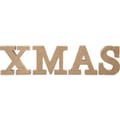 Miniatyrbild 8 av 11: Ljusstake i MDF - X-Mas - 14.5 cm - 4 delar