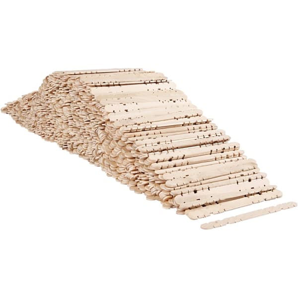 Konstruktionspinnar Trä - B:10mm - Natur - 1000 st
