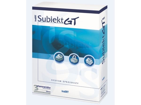 Insert Subiekt GT program for Windows SGT