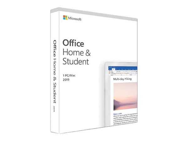 Microsoft Office Home and Student 2019, Office suite, 1 lisenssi(t), Englanti, 4000 MB, 4096 MB, 1600 MHz