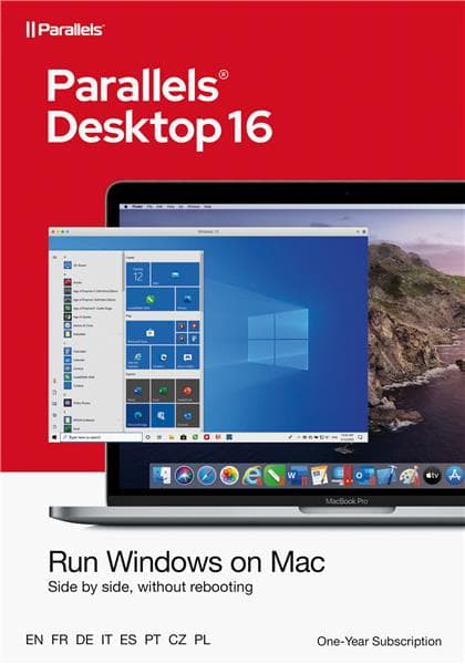 Parallels Desktop 16 Retail Box EU 1 Year Subscription
