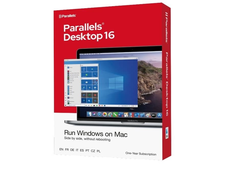 Parallels Desktop 16 Retail Box EU 1 Year Subscription