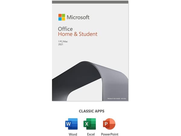 Microsoft Office Home & Student 2021 - Boxpaket - 1 PC/Mac - medielös, P8 - Win, Mac - engelska - Eurozon