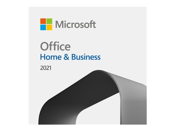 Microsoft Office Home & Business 2021 - Bokspakke - 1 PC/Mac - medieløs, P8 - Win, Mac - Engelsk - Eurosone