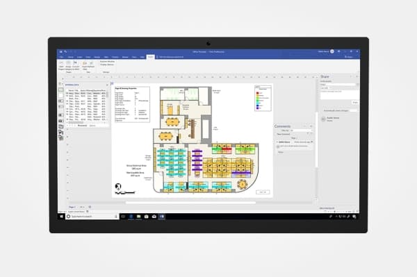 Microsoft Visio Professional 2021 - Bokspakke - 1 PC - P8, medieløs - Win - Engelsk