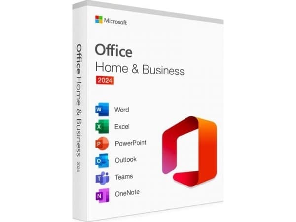 Microsoft Office Home and Business 2024 - Boxpaket - 1 PC/Mac - medielös - Win, Mac - engelska - Eurozon