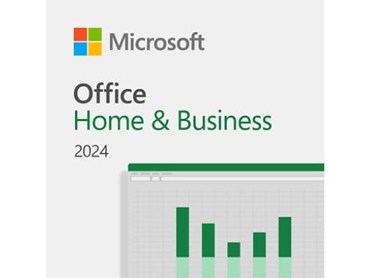 Microsoft Office Home & Business 2024, Kontorspaket, Fullständig, 1 licens/-er, ESD (Electronic Software Download), Nedladdning, Windows 10, Windows