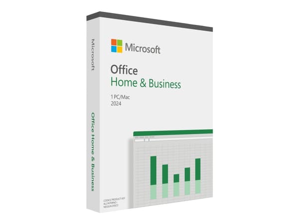 Microsoft Office Home and Business 2024 - Boxpaket - 1 PC/Mac - medielös - Win, Mac - engelska - Eurozon
