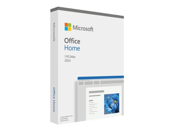 Microsoft Office Home 2024 - Boxpaket - 1 PC/Mac - medielös - Win, Mac - engelska - Eurozon