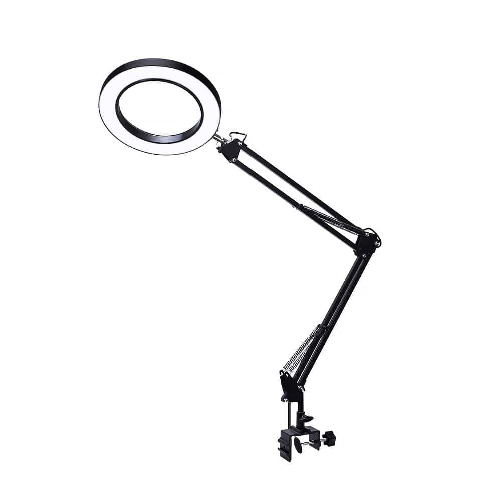 Förstoringsglas med LED-lampor