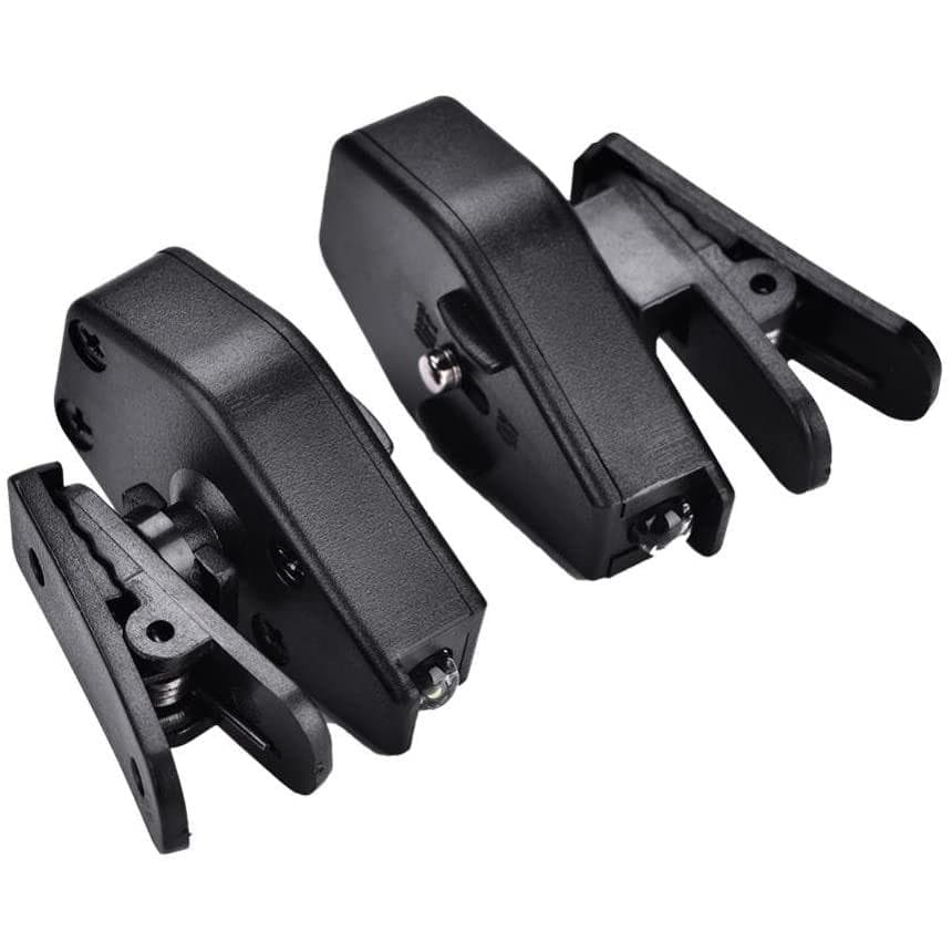 2x Klämma med LED-Lampa för Glasögon