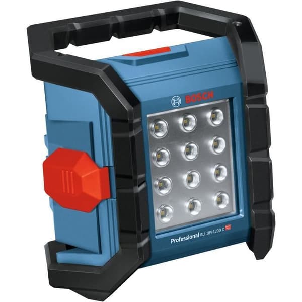 BOSCH PROFESSIONAL Trådlös lampa 18V GLI 18V-1200 C solo (kartong)