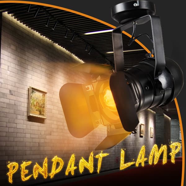 Mrosaa Retro Industriel LED Loftslampe E27 Pære Indendørs LED Lampe til Coffee Shop Tøjbutik Bar Kunstudstilling Studio