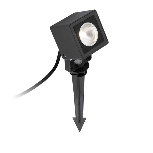 7W LED utomhusspotlight SOBEK - FARO - Svart - Contemporary - 80x70x330x0mm