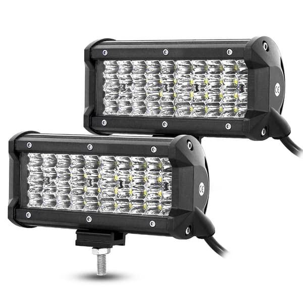 LED Arbejdslysbjælke, 9D Teknologi, Off-Road Brug, 2x 4in 60W Ingen ledning