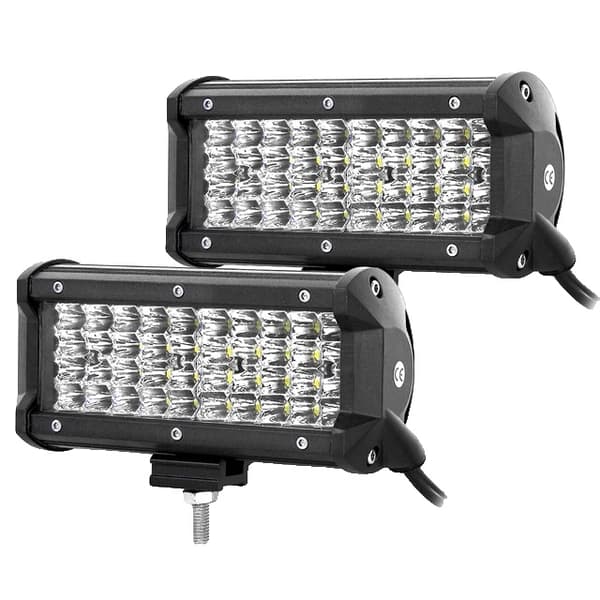 LED Arbejdslysbjælke, 9D Teknologi, Off-Road Brug, 2x 4in 60W Ingen ledning