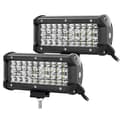 Miniatyrbillede 1 af 2: LED Arbejdslysbjælke, 9D Teknologi, Off-Road Brug, 2x 4in 60W Ingen ledning