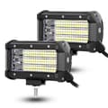 Miniatyrbillede 2 af 2: LED Arbejdslysbjælke, 9D Teknologi, Off-Road Brug, 2x 4in 60W Ingen ledning
