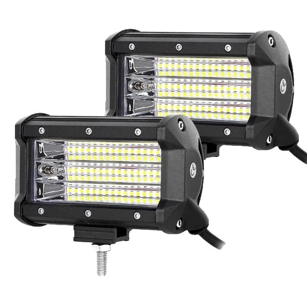 LED Arbejdslysbjælke, 9D Teknologi, Off-Road Brug, 2x 4in 60W Ingen ledning
