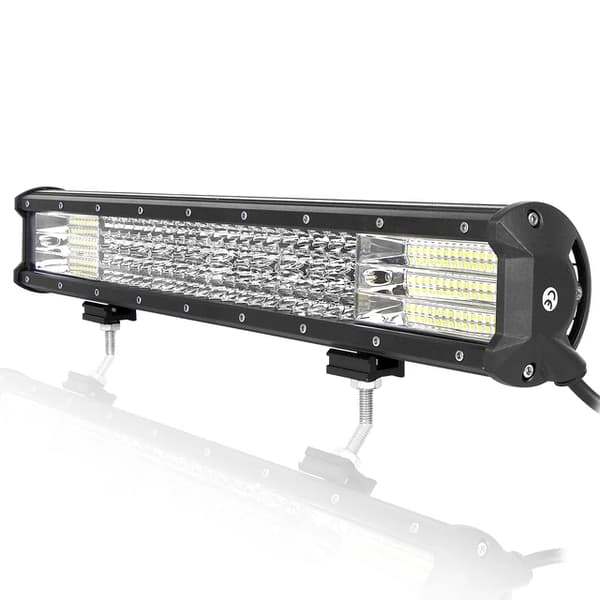 LED-arbetsljusstång, 9D-teknik, för offroad-bruk, 2x 4 tum 60W Utan Tråd