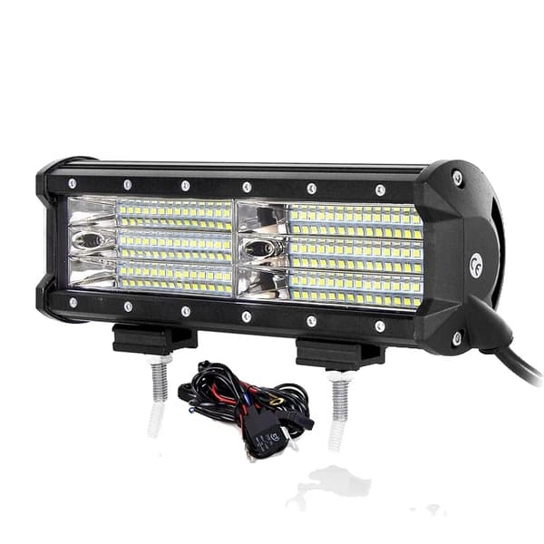 LED Arbejdslysbjælke, 9D Teknologi, Off-Road Brug, 2x 4in 60W Ingen ledning