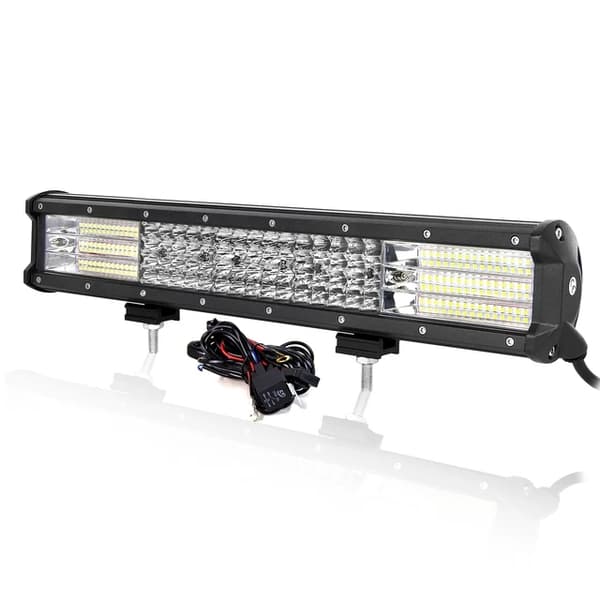 LED Arbejdslysbjælke, 9D Teknologi, Off-Road Brug, 2x 4in 60W Ingen ledning