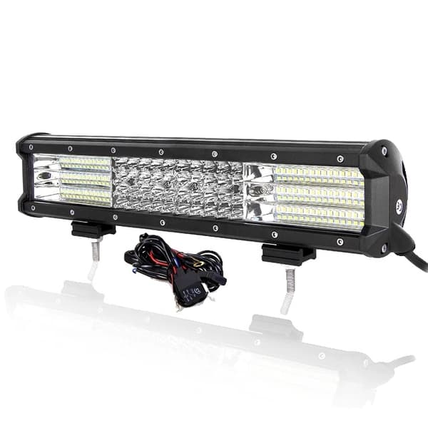 LED Arbejdslysbjælke, 9D Teknologi, Off-Road Brug, 2x 4in 60W Ingen ledning