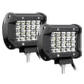 Miniatyrbillede 1 af 2: LED Arbejdslysbjælke, 9D Teknologi, Off-Road Brug, 2x 4in 60W Ingen ledning