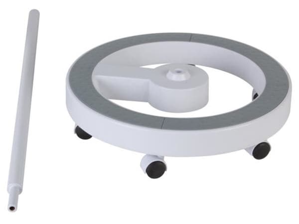 Hjulstativ för VTL(L)AMP - Velleman - Svart - Totalhöjd 70 cm - Vikt 9 kg