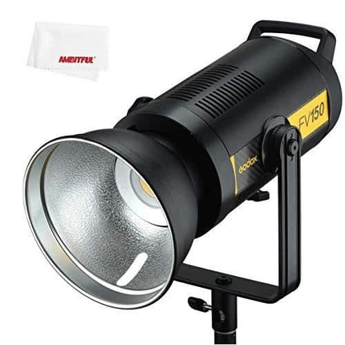 LED-lampa - GODOX - FV200 HSS - 18000 Lux - Färg Svart