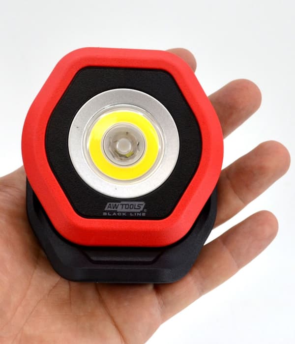 AWTOOLS BLACK LINE WORKSHOP LAMP SOL CREE LED + COB LED