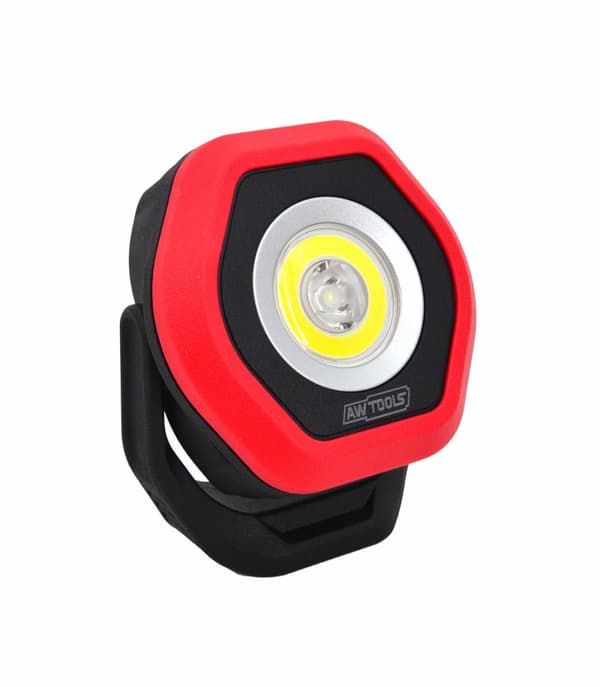 AWTOOLS BLACK LINE WORKSHOP LAMP SOL CREE LED + COB LED
