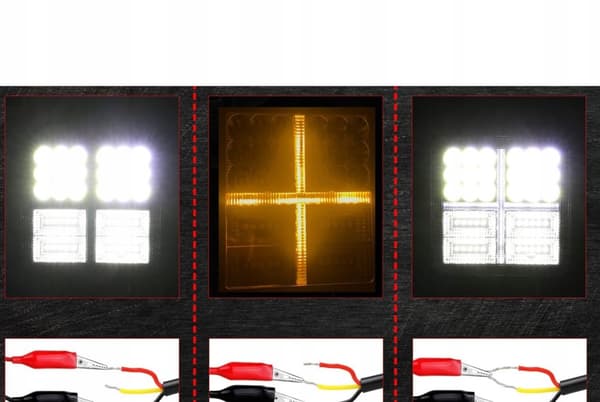 LED ARBEJDSLYGTE 11m 177W 12 24V CREE LANG RÆKKEVIDDE TIL TRAKTOR