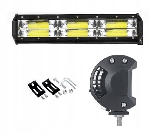 ARBEJDSLAMPE TIL TRAKTOR LED-BAR 34 cm 362 W 12 24 V CREE LANG RÆKKEVIDDE QUAD
