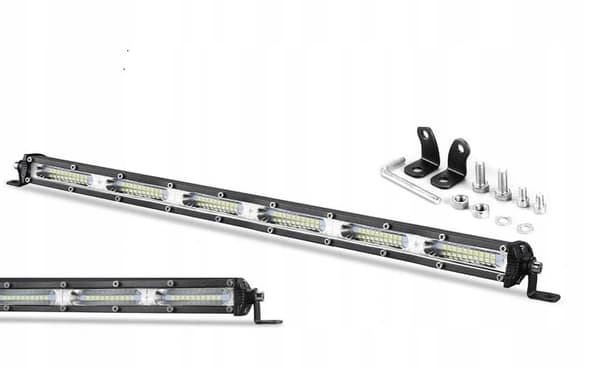 LED-LAMPA FÖR BIL TRAKTÖR LASTBIL 600W 53CM ARBET