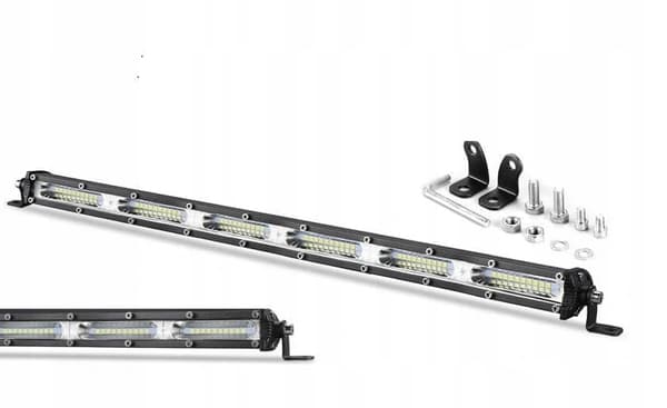 LED-LAMPA FÖR BIL TRAKTÖR LASTBIL 600W 53CM ARBET
