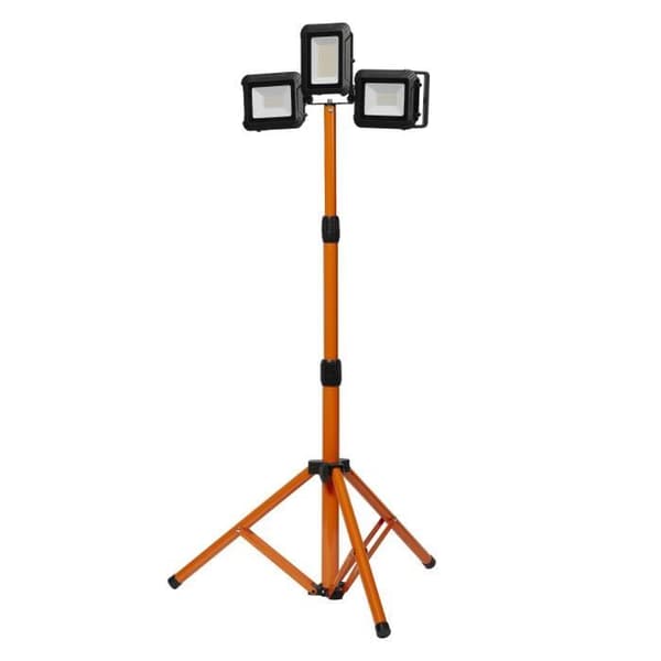 LEDVANCE Arbetslampa LED Stativ arbetslampa - 30W central spotlight och två löstagbara spotlights Orange