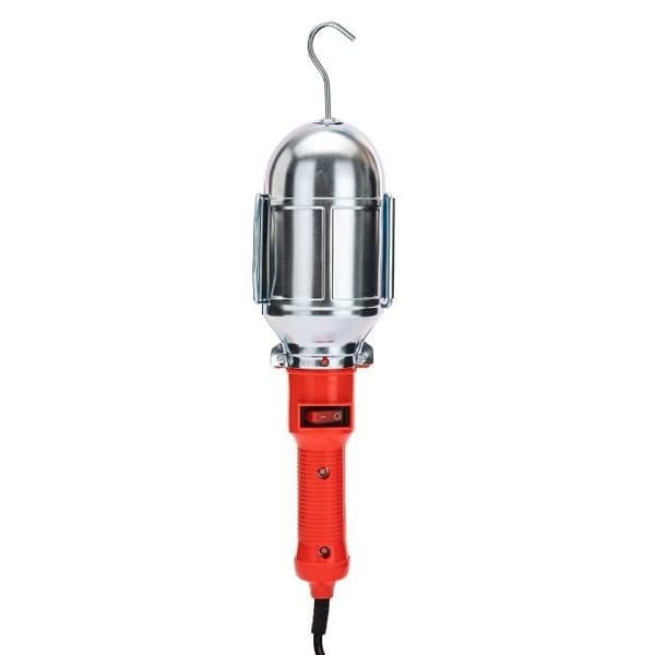 Arbetslampa - Ej specificerad - Sockel E27 - 10m kabel - LED-kompatibel - Röd