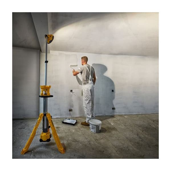 18V LED-stativ XR-lampa (utan batteri eller laddare) i kartong - DEWALT - DCL079-XJ