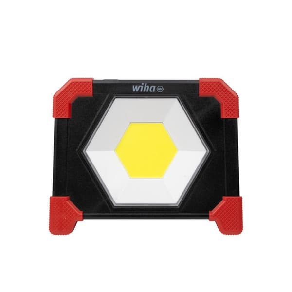Byggprojektor - WIHA - SB490FL01 - Trådlös - LED - 20 W - 18 V - 8 timmar